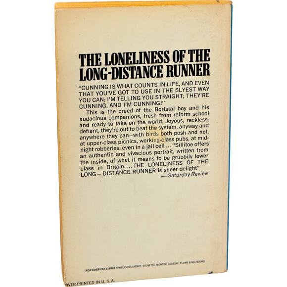 The Loneliness of the Long-Distance Runner by Alan Sillitoe 1959 Signet Book - Picture 2 of 9